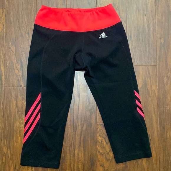 Adidas capri workout pants - Picture 1 of 1